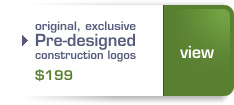 Pre-Designed Construction Logos